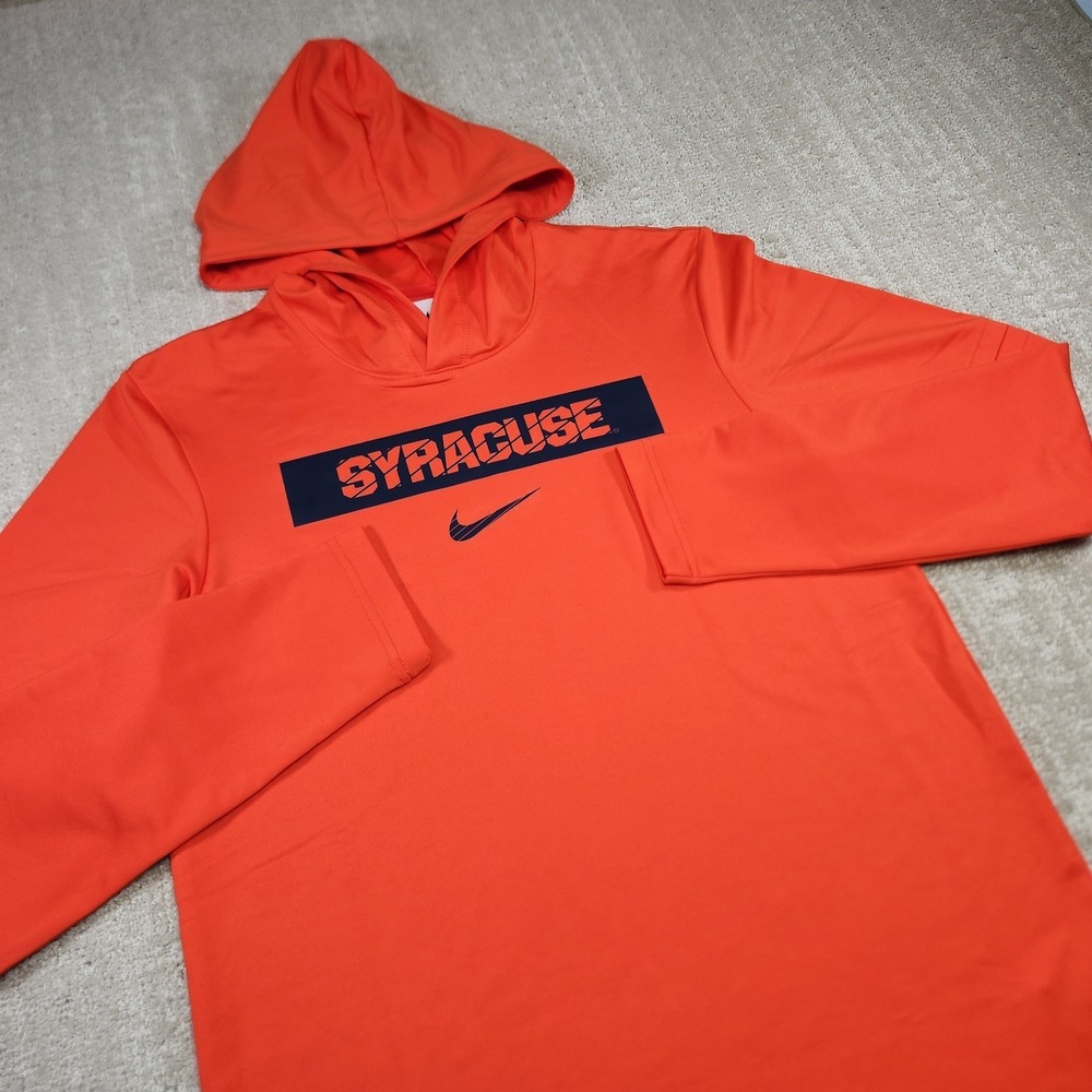 Syracuse Orange Hoodie Men Small Nike Lightweight Dri Fit ADV